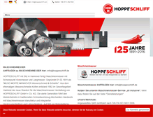 Tablet Screenshot of hoppeschliff.de